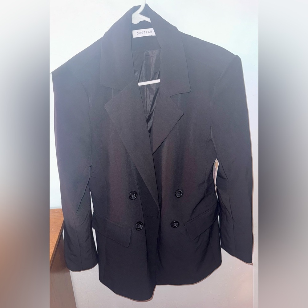 JustFab Charcoal Blazer